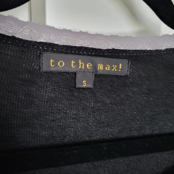 To The Max Cropped Longsleeve Top Small #317 - Picture 3 of 4